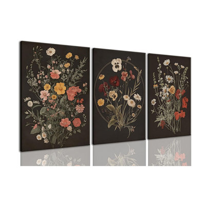 3 Piece Wrapped Canvas Wall Art