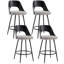 Kawakami Upholstered Counter Stool with Metal Frame-1850364549