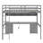 Jaquela Kids Full Loft Bed with Drawers-1964389181