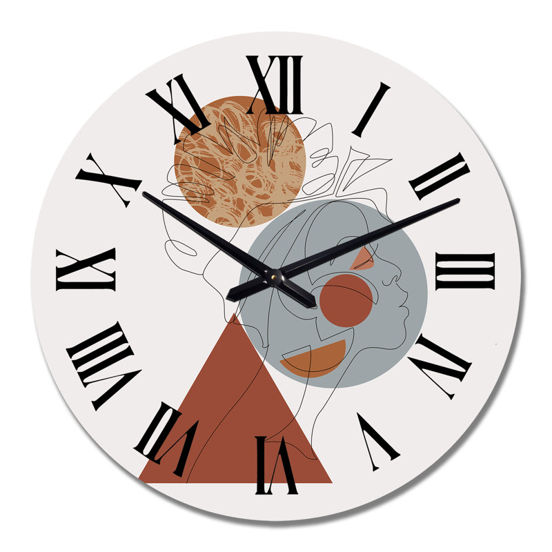 Horloge murale surdimensionnée, Grand