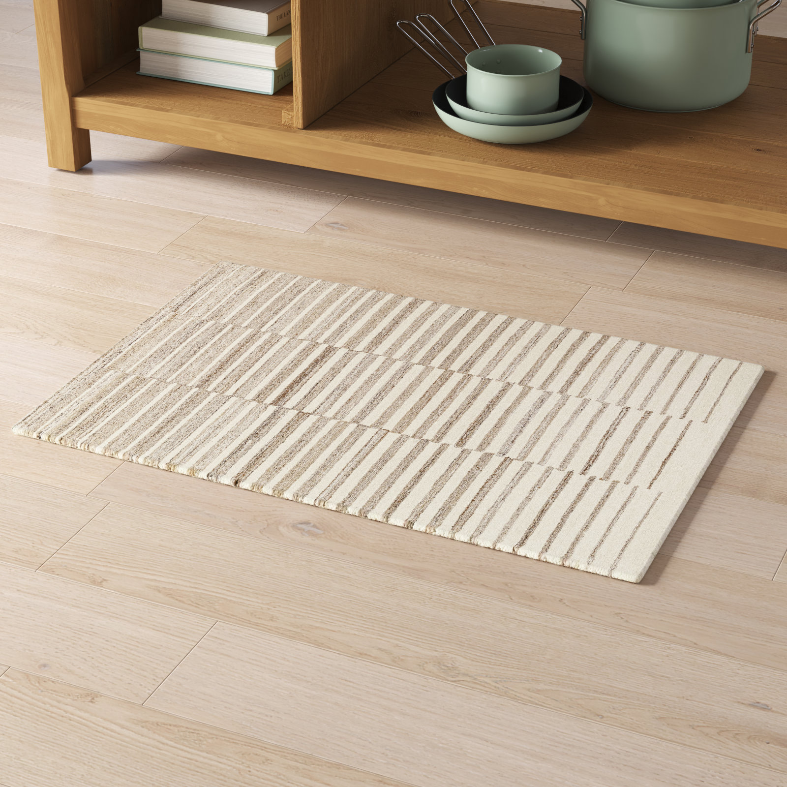 Sojourner Hand-Woven Geometric Rug, Rectangle 2' x 3'