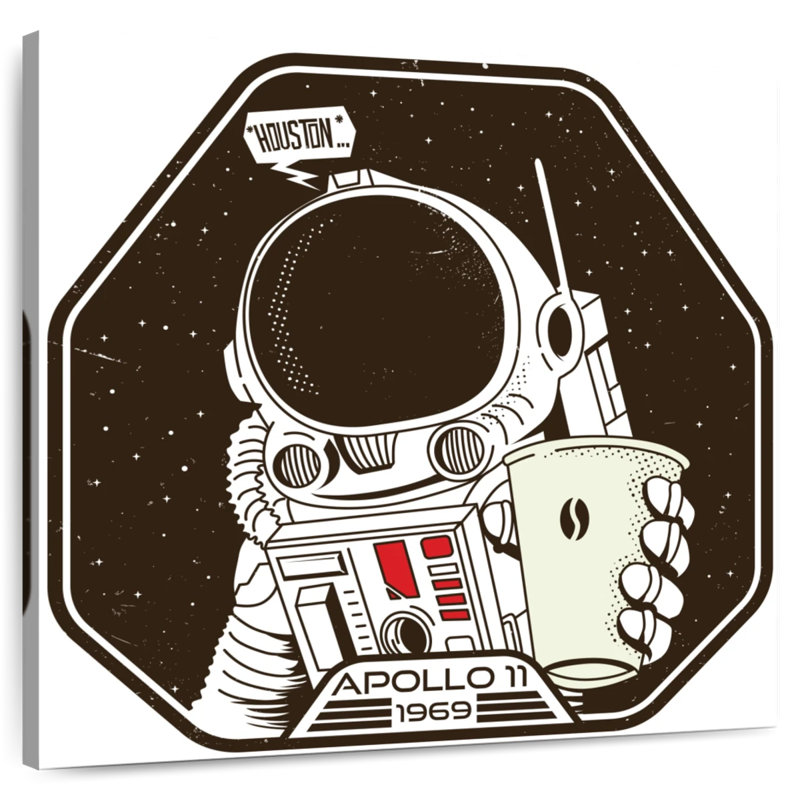 Oberle Apollo 11 1969 Print, 10" H x 10" W