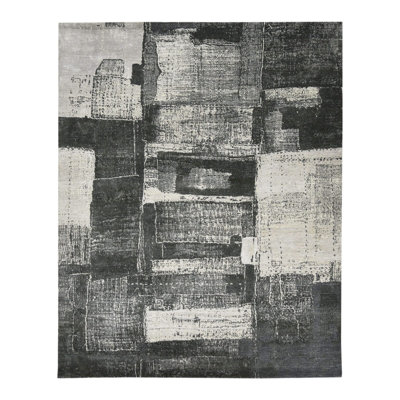Contemporary One-of-a-Kind Rectangle 8'1" X 9'11" Wool Area Rug