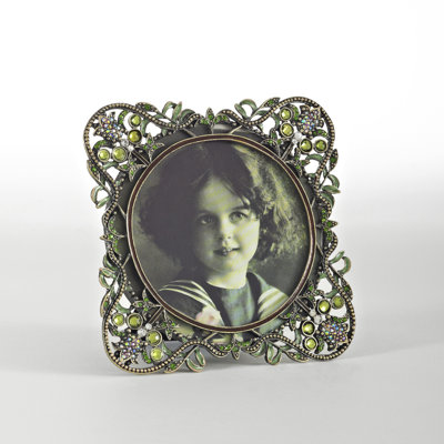Sharpe Green Metal Picture Frame