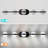 Modern Minimalist Bathroom Vanity Light With 5 LED Frosted Glass Shades, Wall-Mounted For Elegant Decor And Efficient Illumination-1101871839-1101871841-1101871842