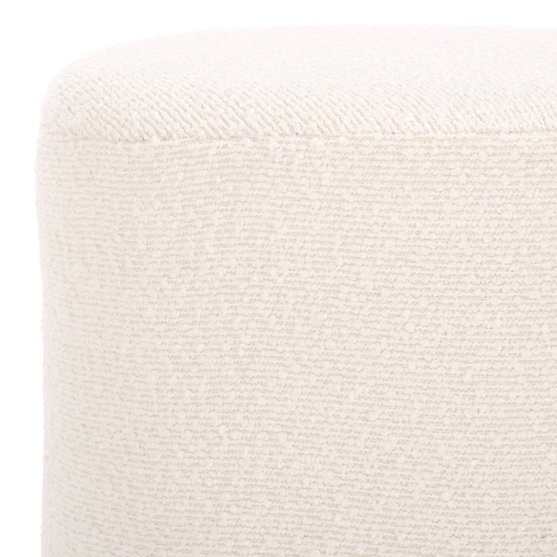 Aodan Round Standard Ottoman, Brass