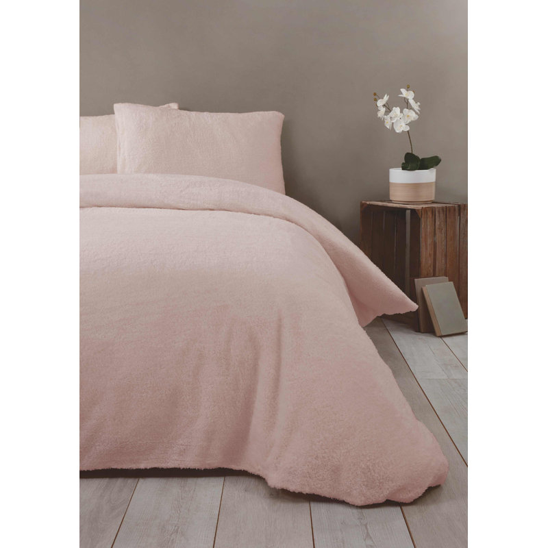 Kirol Bedding with Pillowcases, Blush, King Duvet Cover + 2 Standard Pillowcases