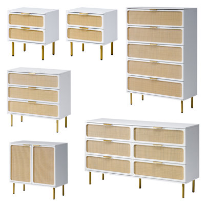 Ensemble de chambre à coucher 6 pièces