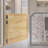 35.4X35.4” Wood Partition Door-119313583