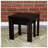 2-Piece FSC Certified Eucalyptus Nesting Table Set, Espresso - Weather Resistant Outdoor Patio Side Tables for Entertaining