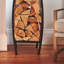 42cm W Metal Log Rack