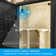 LED Safe Lighting Kit, 12 Inch Linkable Light Bars (6) + Motion Sensor + UL Power Adapter