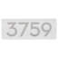 Floating 1-Line Wall Address Plaque-399379052-399378980