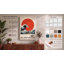 Tokyo Wave Rising Japandi - Wrapped Canvas-2075026145-2075026151