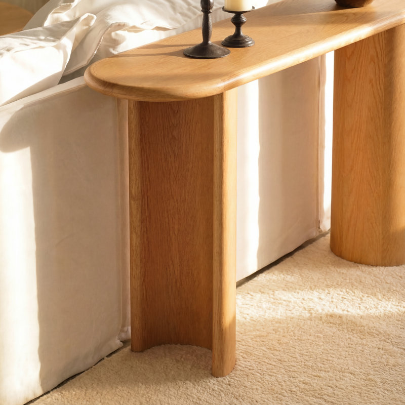Console Haven 60 po Haven, Naturel