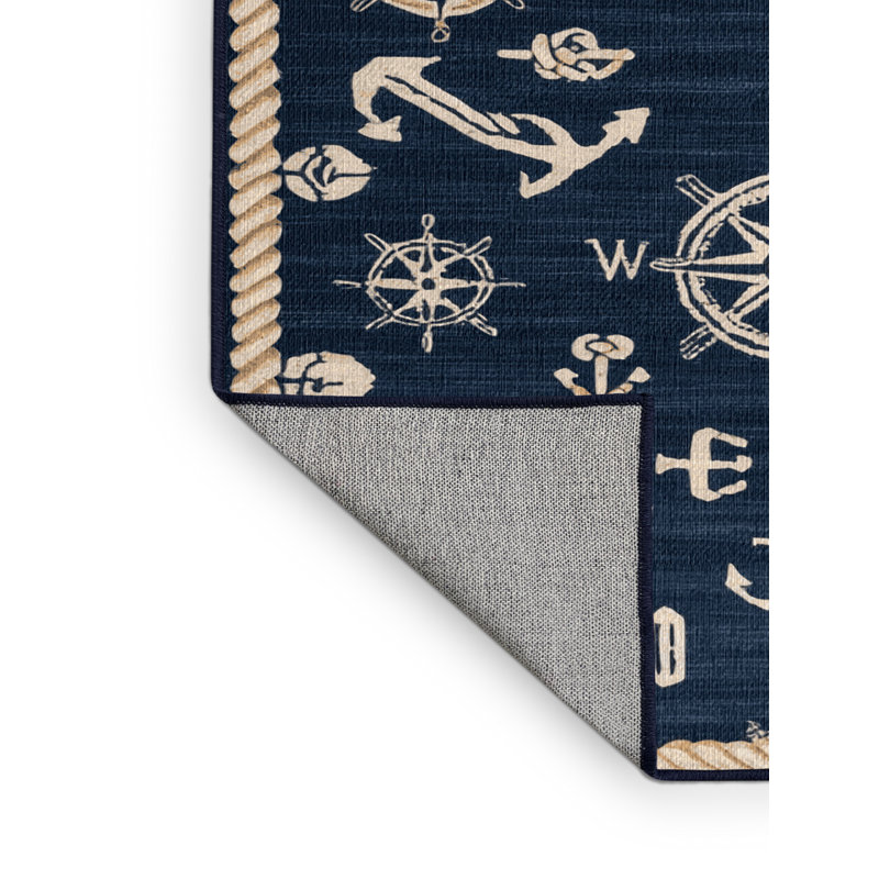  Tapis marin lavable professionnel, Rond 7 pi