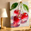Red Cherries, peinture à l'huile sur toile, nature morte, fruits, décoration de cuisine, art mural, décoration de maison, cuisine, salle à manger et coin repas, décoration murale-129556992