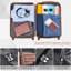 Ensembles de bagages Nouveau modèle ABS Hardshell 3 pièces Ensemble de valises rigides et durables Valise à roulettes avec serrure TSA 20 "24" 28 "-133930467-133930477