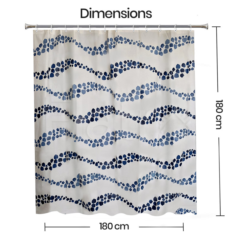  PEVA Shower Curtain