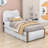 Prindle Upholstered Platform Bed-46118946-46118945