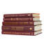 Modern Merlot Book Stack, S/5