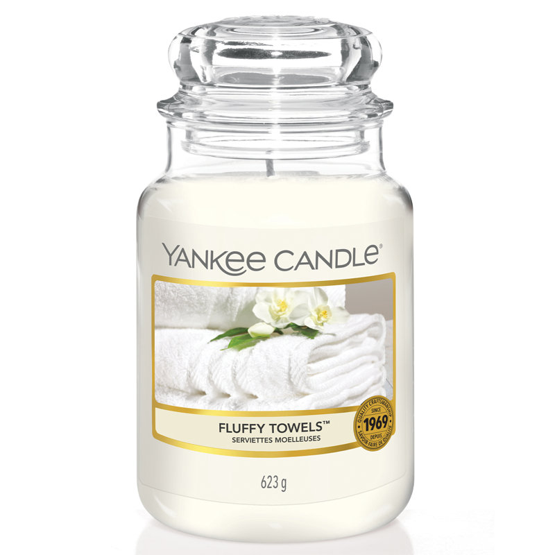 Fluffy Towels Scented Jar Candle