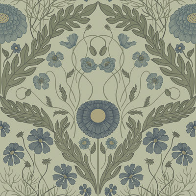 Asbury 10.05m x 53cm Matte Wallpaper Roll