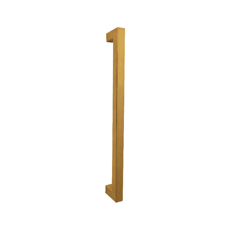 Appliance Pull / Door Handle - Square 24" C/C Bar 25mmx25mm, Black