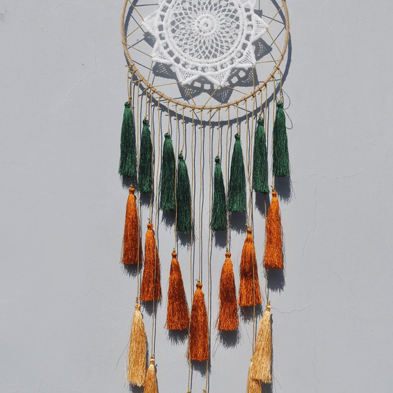 Handmade Wall Decor on Cotton