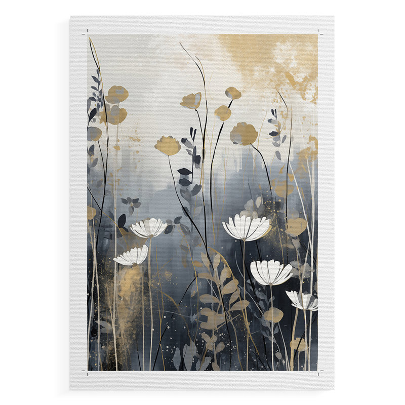 Série FLORAL CCDXCV III - Impression sur toile seulement - NON CADRE, H 18 po x l 12 po