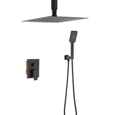 Système de douche avec valve brute