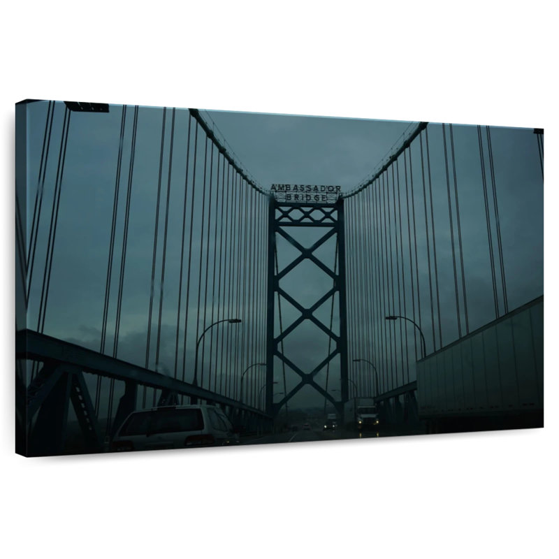 Lilie Detroit Bridge, H 8 po x l 12 po