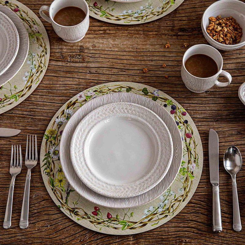Blenheim Oak Dinner Plate