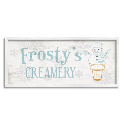 " Frosty's Creamery Winter Ice Cream " by Lil' Rue