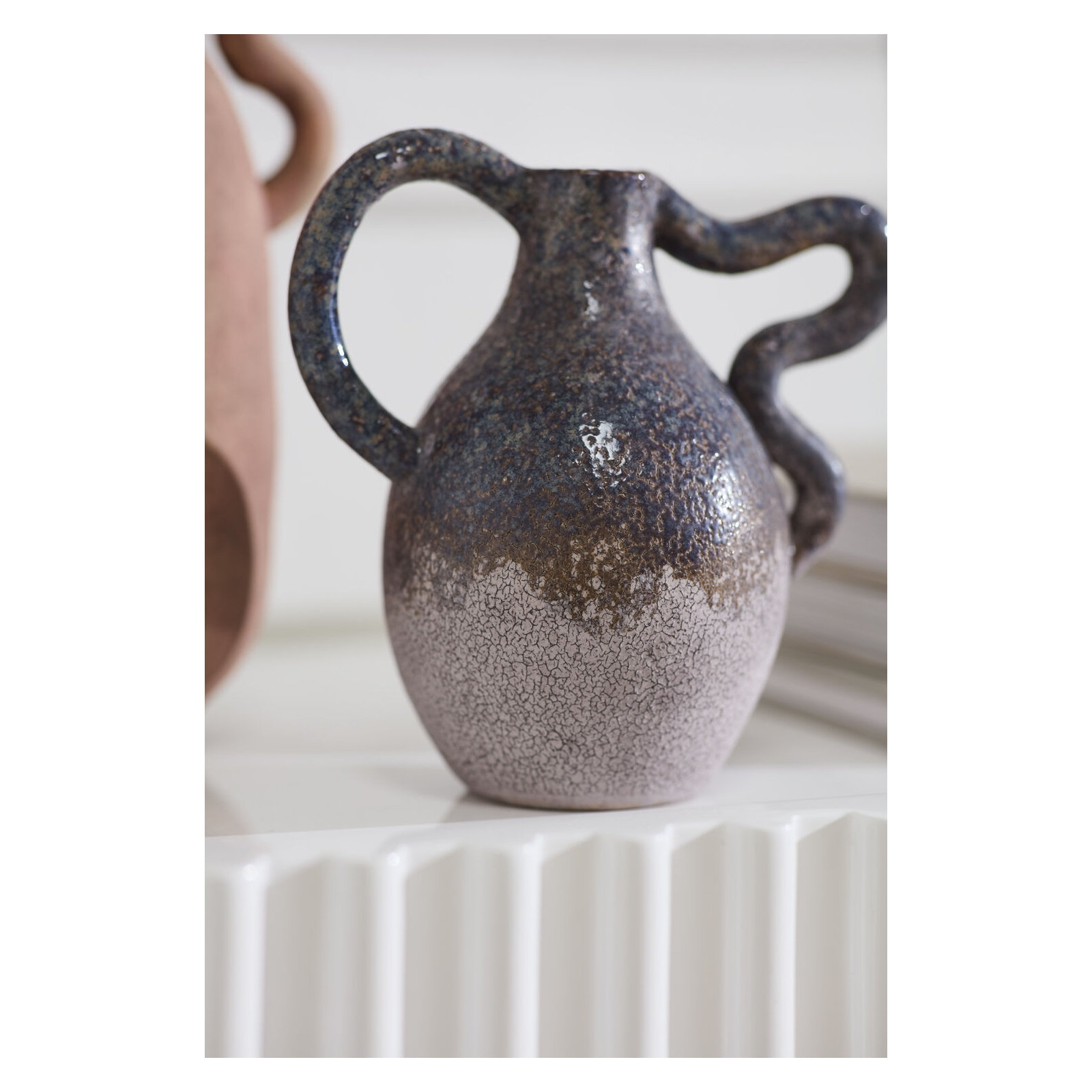 Meander Vase 7.25"x 4.75"x 7.25"