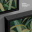 «Green Botanical Plant Simple Minimalist», impression sur toile encadrée-108345197-108345195
