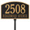 Legacy 2-Line Lawn Address Sign