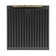 Bari Espresso 30" Under Cabinet 400CFM Range Hood, with additional Brass Filter Handles