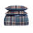 Eddie Bauer Shasta Lake Navy Brushed Microfiber Reversible Comforter Set-1171247197