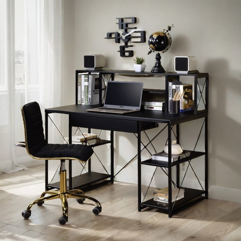Nawaf Multifunctional Writing Desk, Black