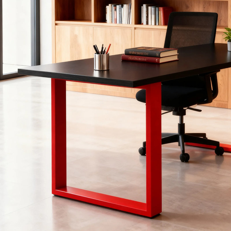 Bureau multifonctionnel Bold Color Design, H 29,52 po x l 62,99 po x P 31,49 po