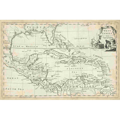 Carte des Antilles