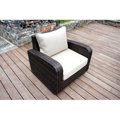 Brooklynrose Aluminum Outdoor Lounge Chair