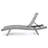 CRETE WICKER CHAISE LOUNGE