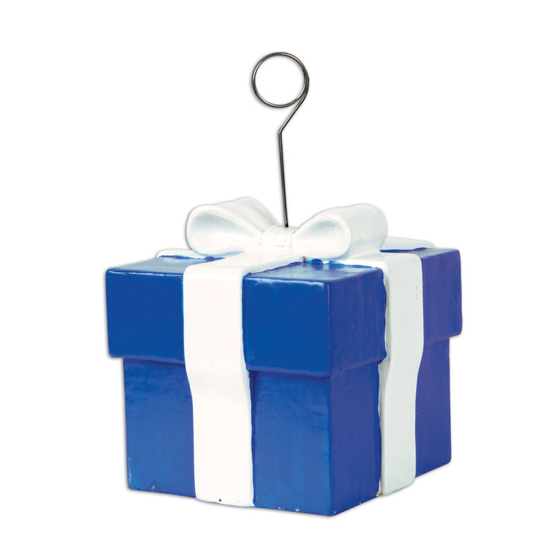 Cadre photo pour porte-cadeau blue