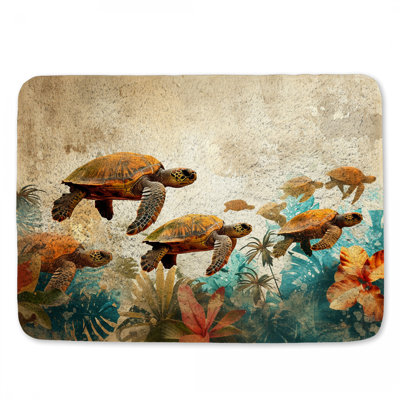 Tapis de bain Tortues
