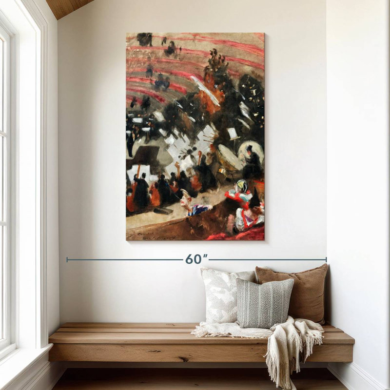Abarca Pas de Loup au Cirque d'Hiver, H 48 po x l 32 po