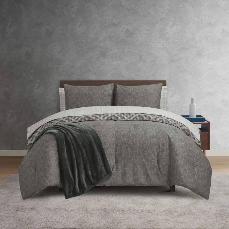 Tina 8pc King Comforter Set, King