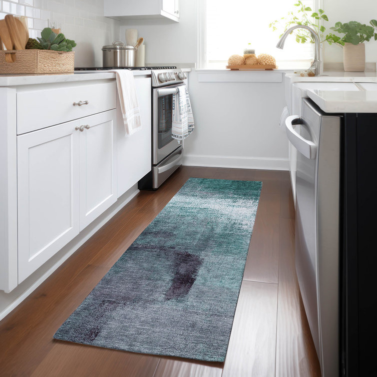 Malm Washable Abstract Indoor / Outdoor Rug