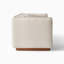 Causeuse 91 po 2 places en tissu de coton blanc avec housse anti-éclaboussures 91 po-1544167436